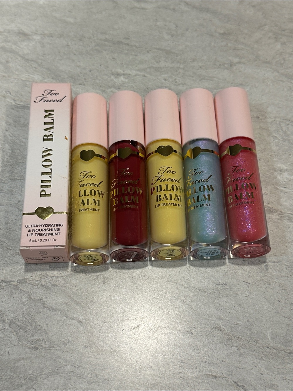 6 Too Faced Pillow Balm Set